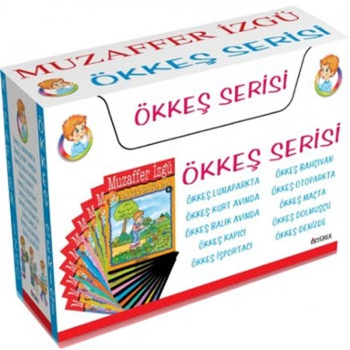 Ökkeş Serisi (10 Kitap) -4.Sınıf Hikaye Seti- Muzaffer İzgü - Özyürek Yayınları