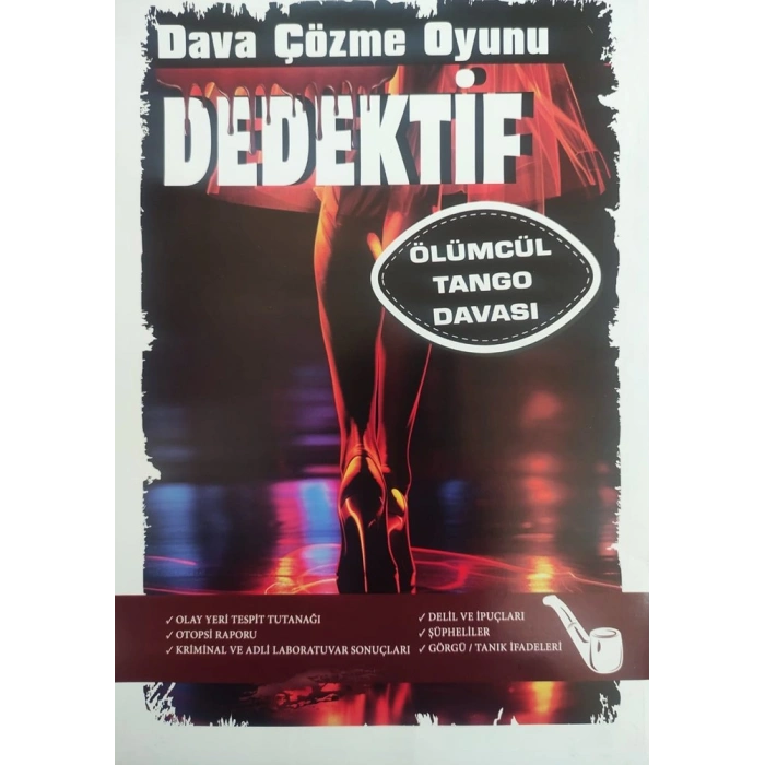 ÖLÜMCÜL TANGO DAVASI - DEDEKTİF ÇÖZME OYUNU - MT DEDEKTİFLİK