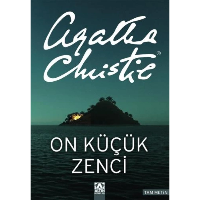 On Küçük Zenci(On Kişiydiler) - Agatha Christie - Altın Kitaplar Yayınları