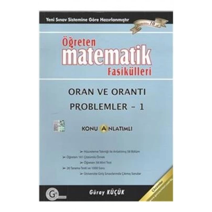 Oran Orantı Problemler-1 - Gür Yayınları