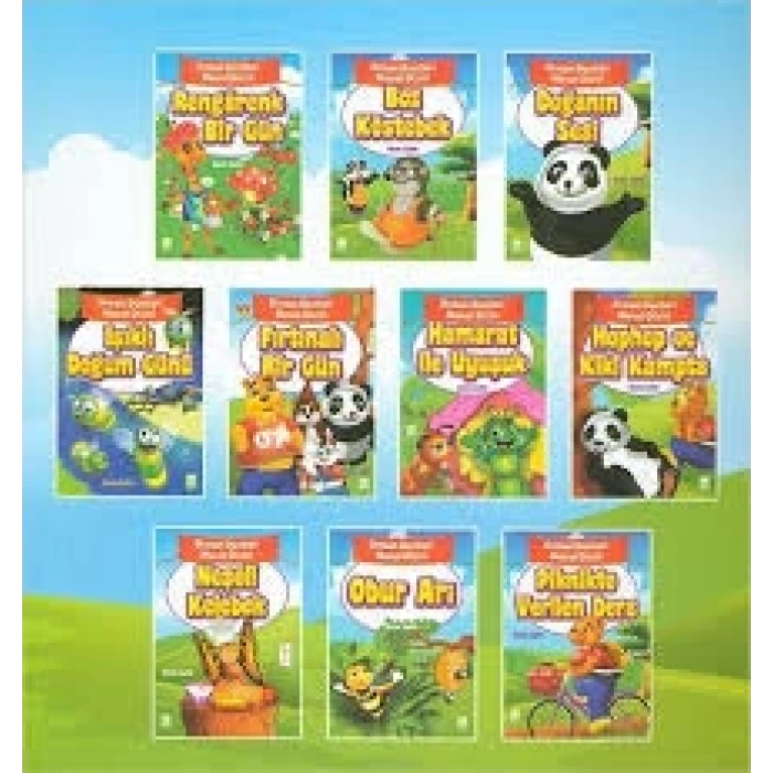 Orman Dostları Masal Dizisi (10 Kitap) -  Ema Yayınları