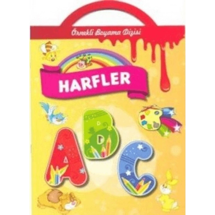 Örnekli Boyama Dizisi : Harfler - Parıltı Yayınları