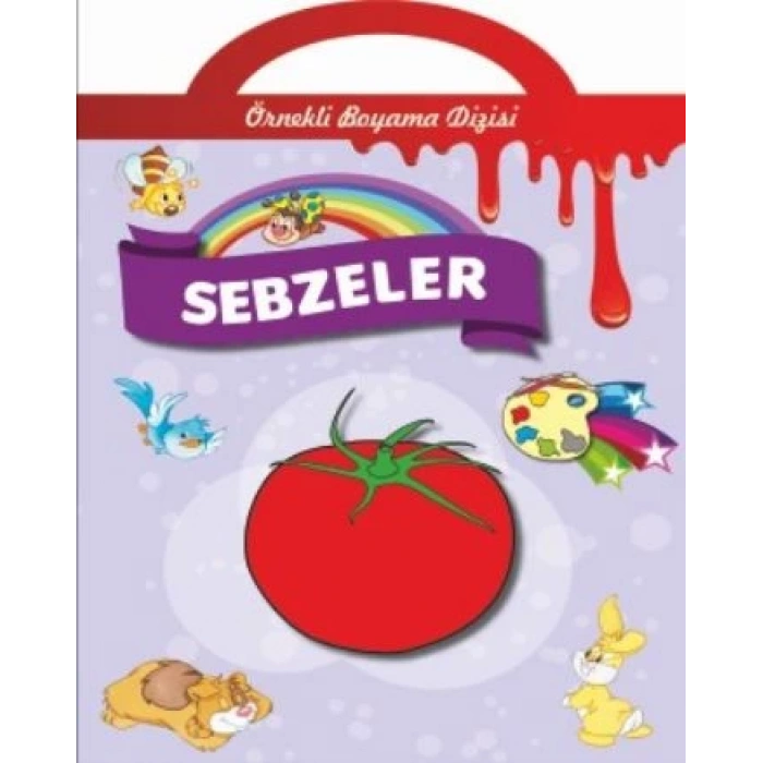 Örnekli Boyama Dizisi : Sebzeler - Parıltı Yayınları