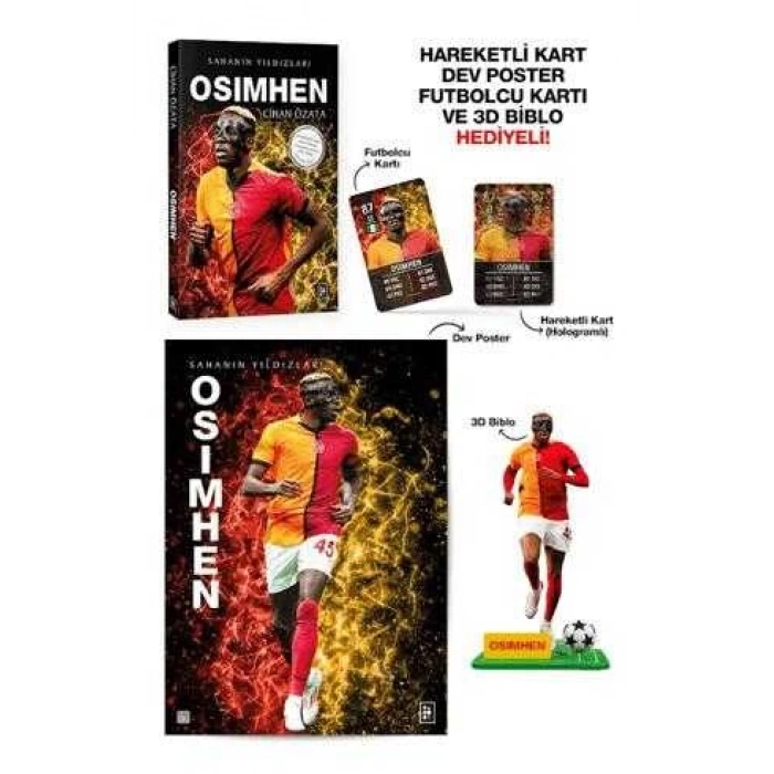 Osımhen-Sahanın Yıldızları -(Futbol)- Cihan Özata- Parodi Yayınları