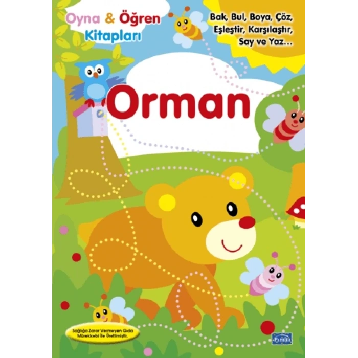 Oyna Öğren Kitapları-Orman -(Okul Öncesi) Parıltı Yayınları