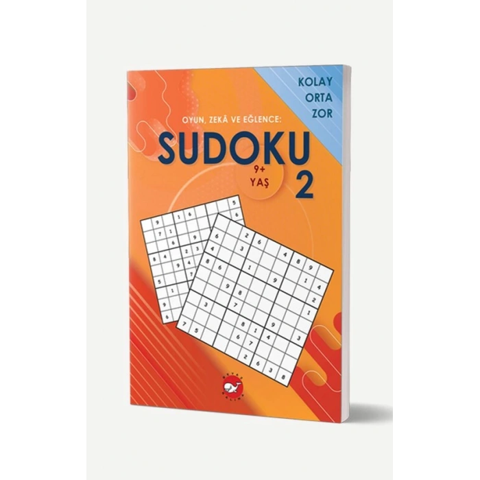 Oyun Zeka ve Eğlence Sudoku 02 (9 Yaş) - Beyaz Balina Yayınları