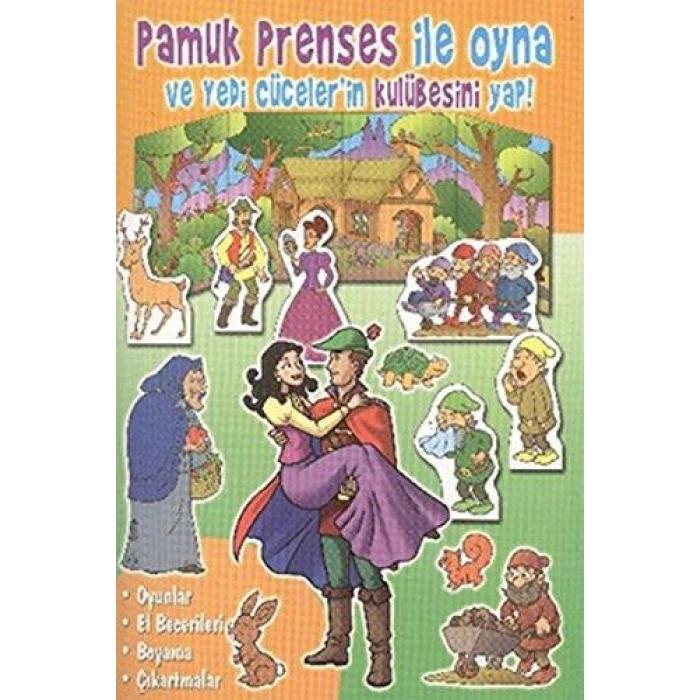 PAMUK PRENSES İLE OYNA VE YEDİ CÜCELERİN KULÜBESİNİ YAP! - PARILTI YAYINLARI