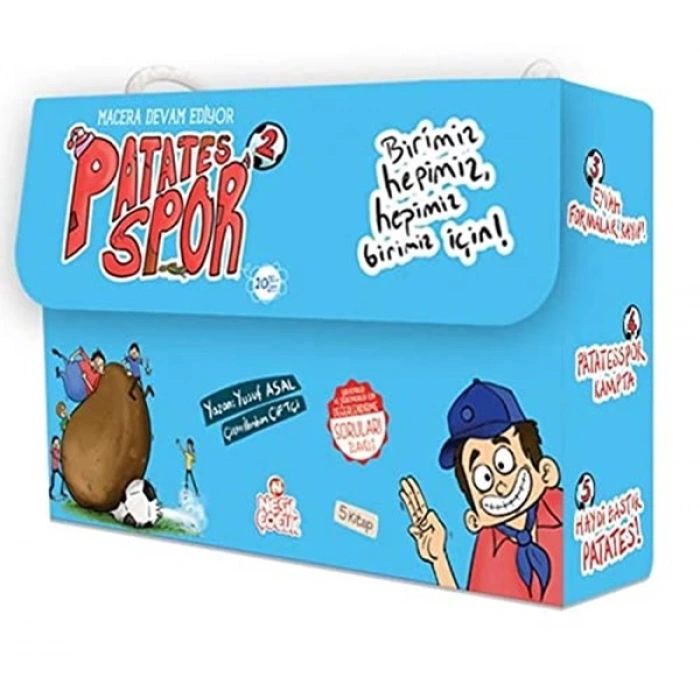 Patatesspor 2.Set (5 Kitap) Nesil Çocuk Yayınları