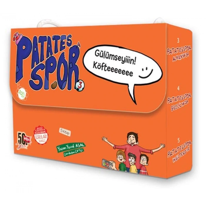 Patatesspor 3.Set (5 Kitap) Nesil Çocuk Yayınları