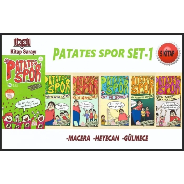 Patatesspor (5 Kitap) Nesil Çocuk Yayınları