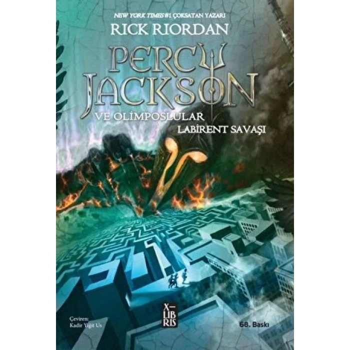 Percy Jackson ve Olimposluılar 4 Labirent Savaşı - Rick Riordan - Xlıbrıs Yayınları