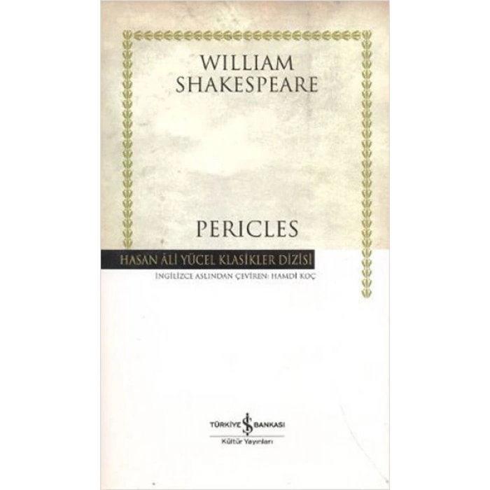 Perıcles (Karton Kapak) - William Shakespeare - İş Bankası Kültür Yayınları