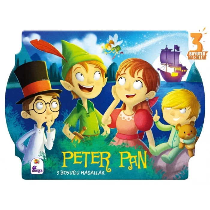 Peter Pan Üç Boyutlu Masallar - İndigo Yayınları