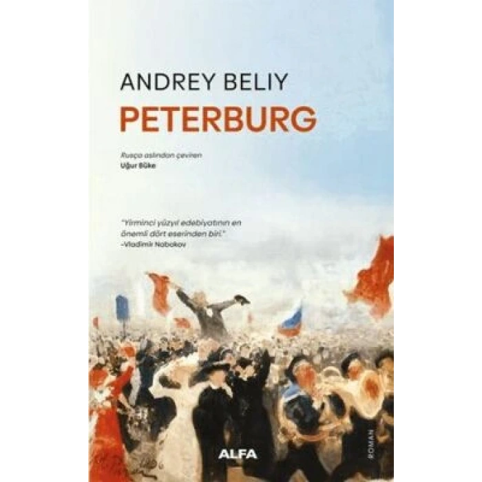 Peterburg-Karton Kapak-Andrey Beliy-Alfa Yayınevi