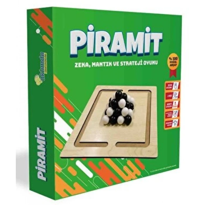 Piramit (Ahşap) - Aklımda Zeka Oyunları