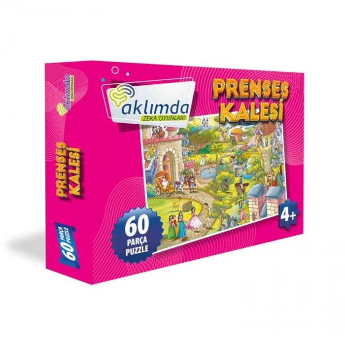Prenses Kalesi 60 Parça Puzzle - Aklımda Zeka Oyunları