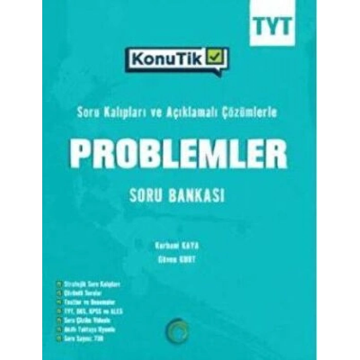 Problemler Konutik Soru Bankası - Okyanus Yayınları