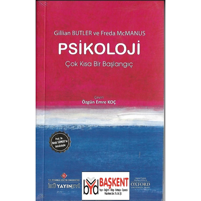 PSİKOLOJİ - GİLLİAN BUTLER - İSTANBUL KÜLTÜR ÜNİVERSİTESİ