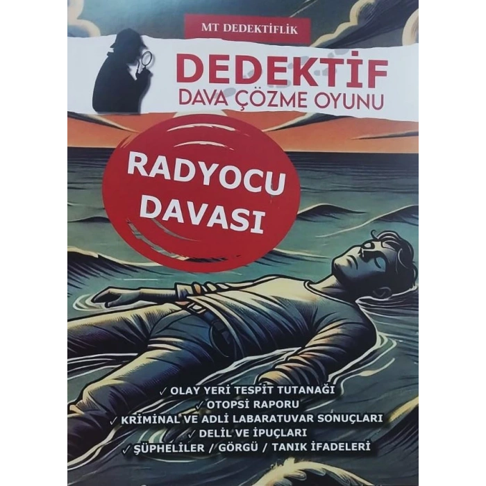 RADYOCU DAVASI - DEDEKTİF ÇÖZME OYUNU - MT DEDEKTİFLİK