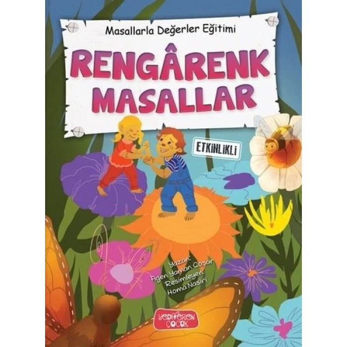 RENGARENK MASALLAR - MASALLARLA DEĞERLER EĞİTİMİ(CİLTLİ) - YEDİVEREN YAYINLARI