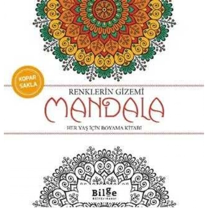 Renklerin Gizemi-Mandala-(Her Yaş İçin)-Bilge Kültür Sanat