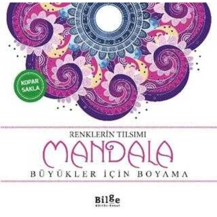 Renklerin Tılsımı-Mandala-(Her Yaş İçin)-Bilge Kültür Sanat