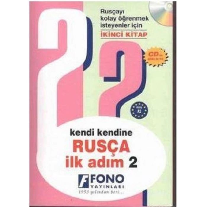 Rusça İlk Adım 2(CD) - Fono Yayınları