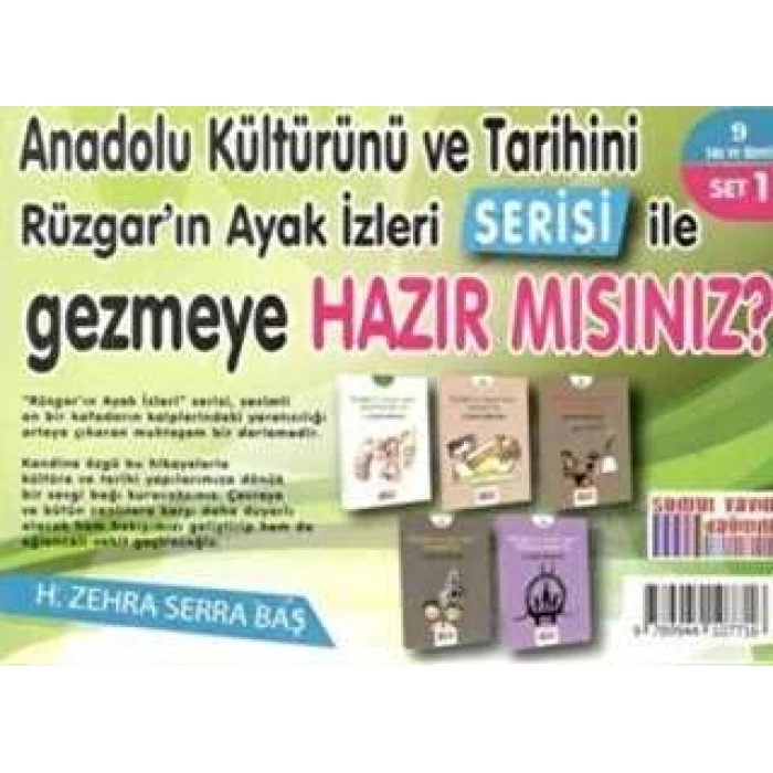 Rüzgarın Ayak İzleri Set 1 - Zehra Serra Baş - Somut Yayın Dağıtım
