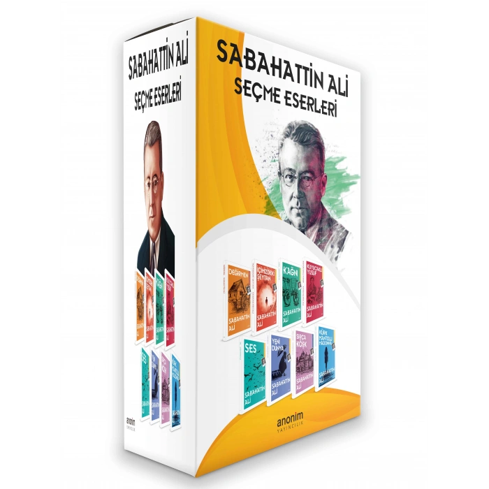 Sabahattin Ali Seçme Eserleri (8 Kitap) - Sabahattin Ali - Anonim Yayınları