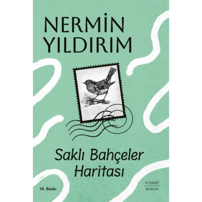 Saklı Bahçeler Haritası- Nermin Yıldırım - Everest Yayınları