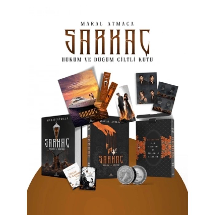 Sarkaç 3: Hüküm Ve Düğün-Ciltli Kutulu-Maral Atmaca-Ephesus Yayınları