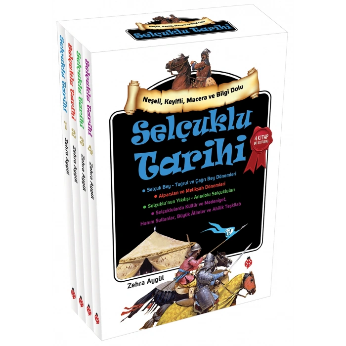Selçuklu Tarihi Okuma Dizisi 4 Kitap Seti - Zehra Aygül - Uğurböçeği Yayınları