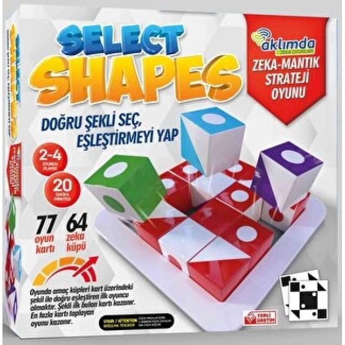 Select Shapes-Şekil Bulmaca - Aklımda Zeka Oyunları