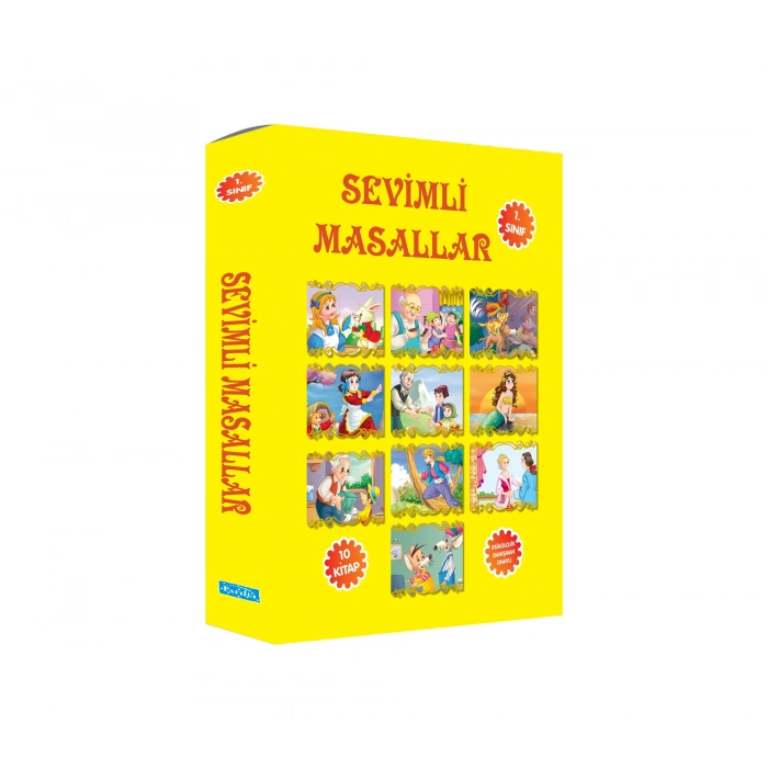 Sevimli Masallar 10 Kitap-1.Sınıf Hikaye - Parıltı Yayınları