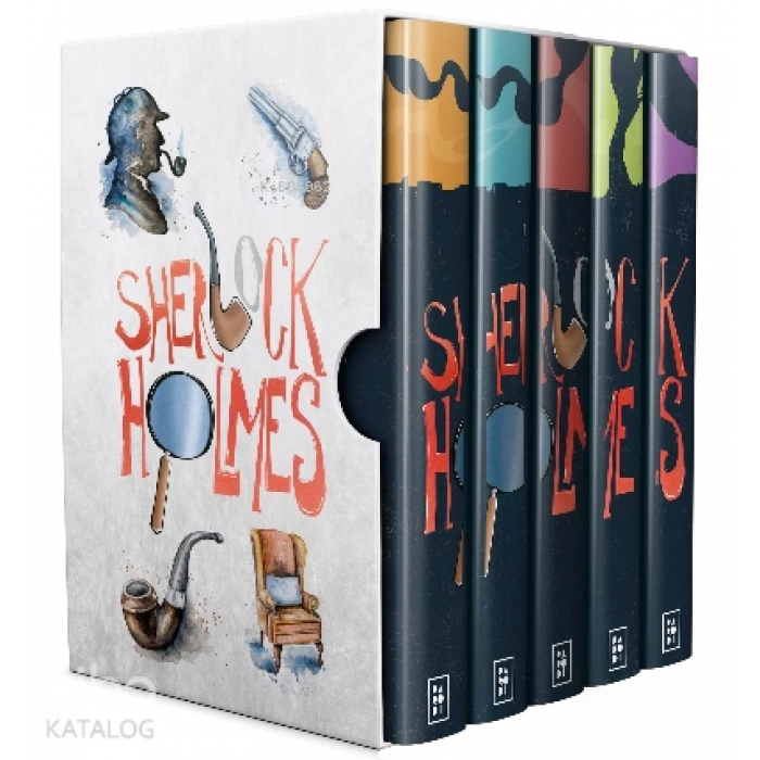 Sherlock Holmes Serisi (5 Kitap Kutulu Set)-Arthur Conan Doyle-Parodi Yayınları