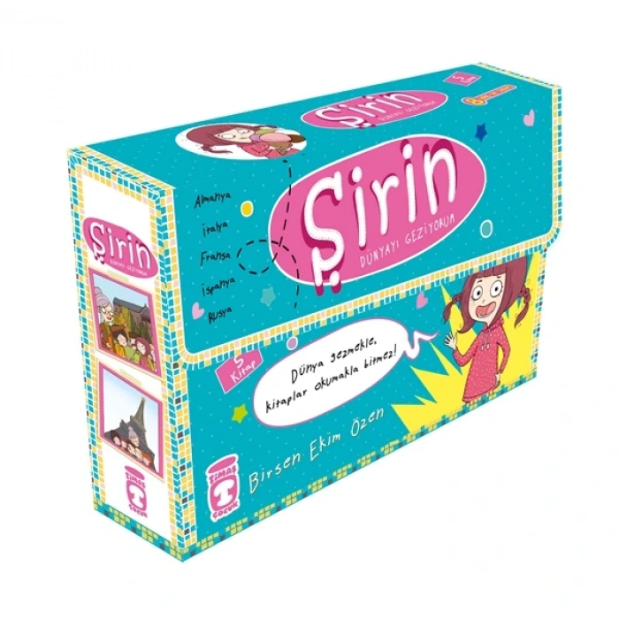 Şirin Dünya’yı Geziyorum Set(5 Kitap) Timaş Yayınları