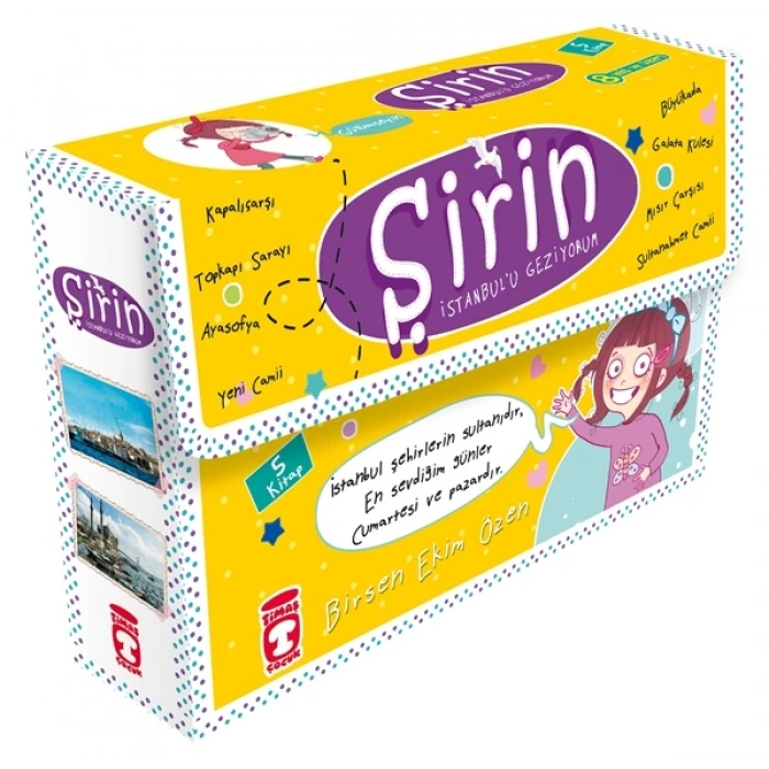 Şirin İstanbulu Geziyorum -1 (5 Kitap) - Timaş Yayınları