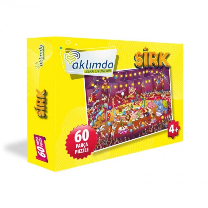 Sirk 60 Parça Puzzle - Aklımda Zeka Oyunları
