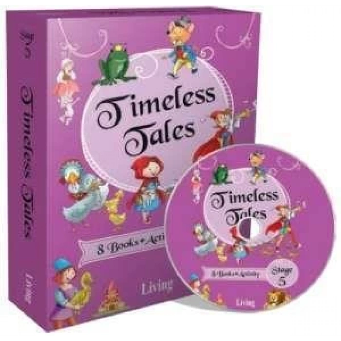 Stage 5 - Timeless Tales 8 Books + Activity + CD - Living English Dictionary