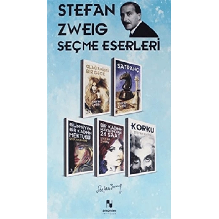 Stefan Zweig Seçme Eserleri 5 Kitap - Stefan Zweig - Anonim Yayınları