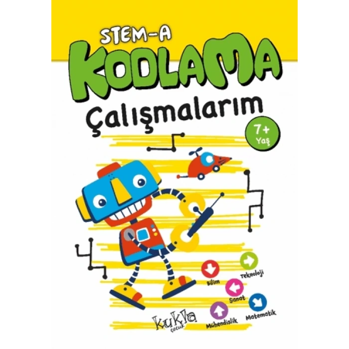 Stem A Kodlama Çalışmalarım 7+ Yaş - Buçe Dayı - Kukla Yayınları
