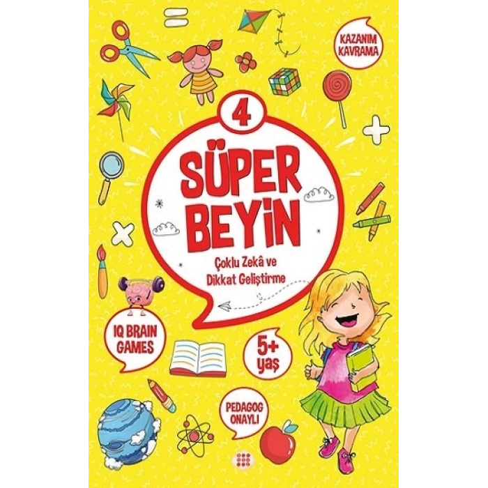 SÜPER BEYİN 4(5+ YAŞ) - DOKUZ YAYINLARI