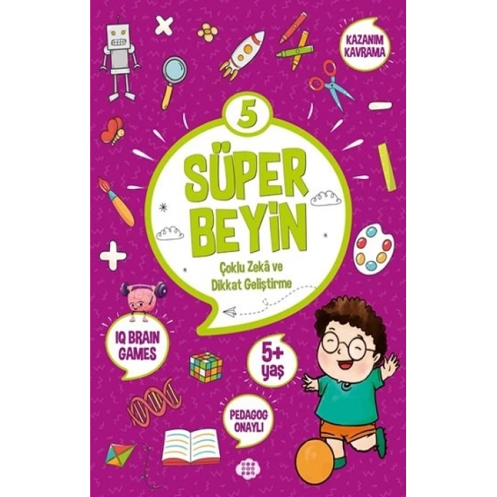 SÜPER BEYİN 5(5+ YAŞ) - DOKUZ YAYINLARI