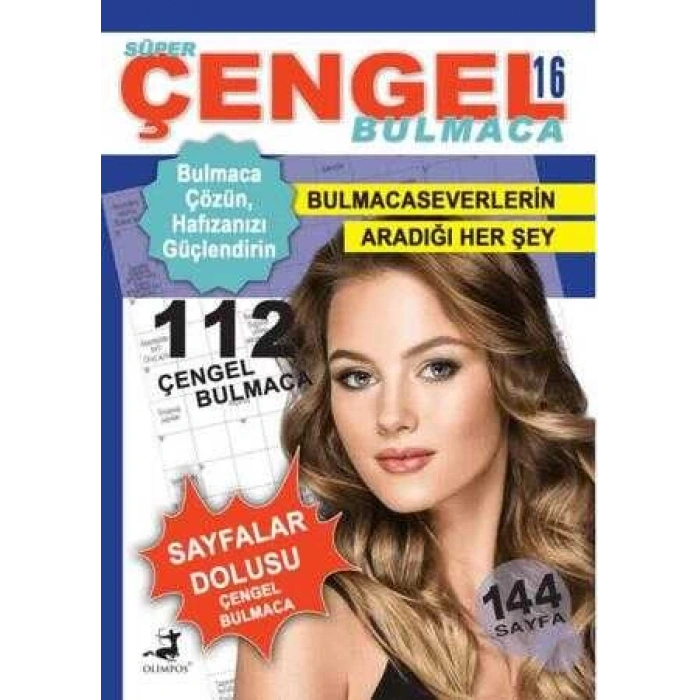 Süper Çengel Bulmaca 16 - Olimpos Yayınları
