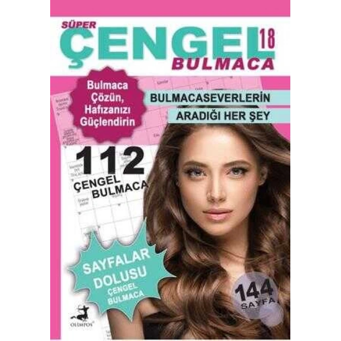 Süper Çengel Bulmaca 18 - Olimpos Yayınları