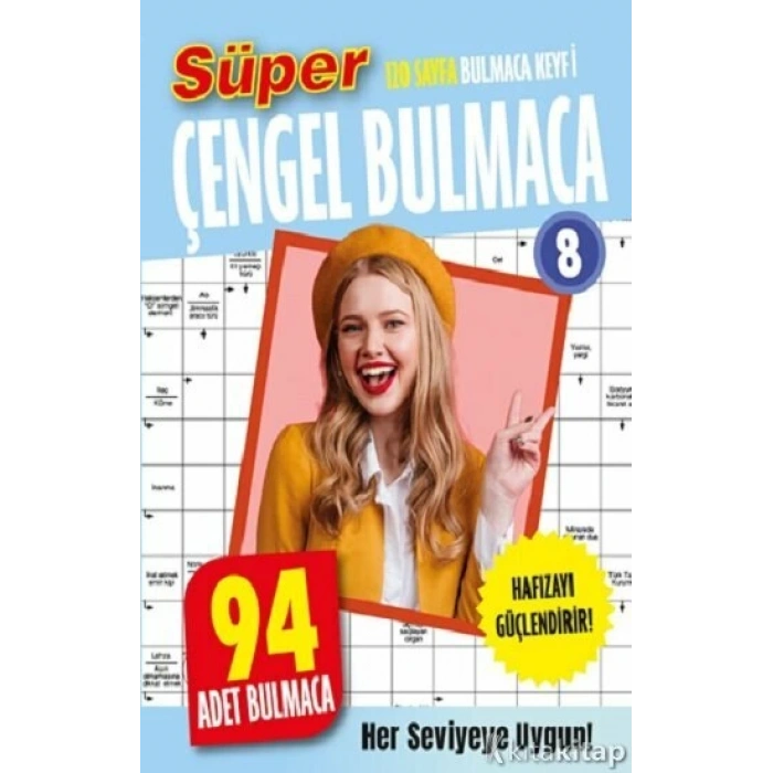 Süper Çengel Bulmaca 8-Hakan Kayar&Zeliha Kayar-Dokuz Yayınları
