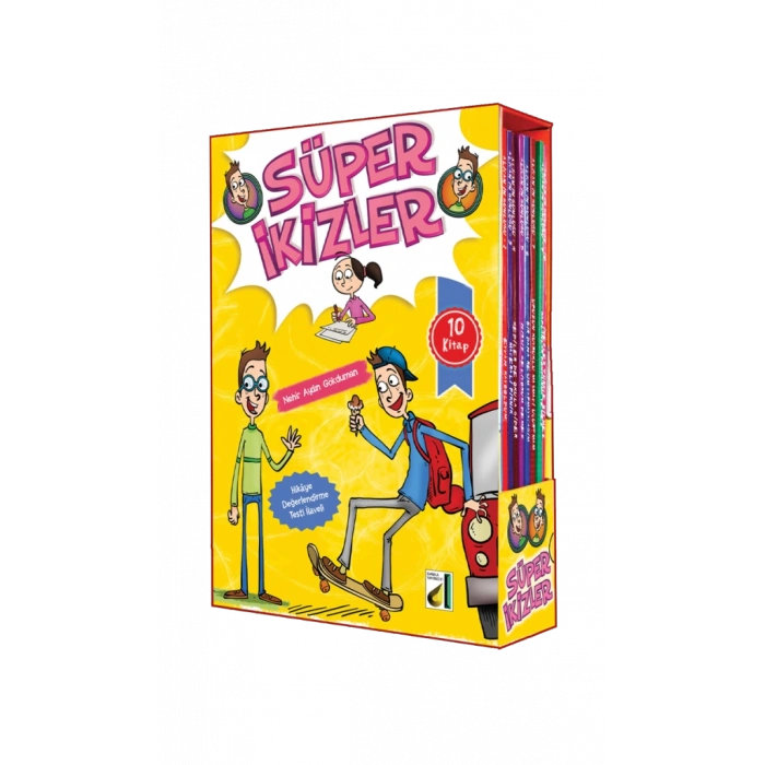 Süper İkizler(10 Kitap 3.Ve 4.Sınıflar) - Nehir Aydın Gökduman - Damla Yayınevi