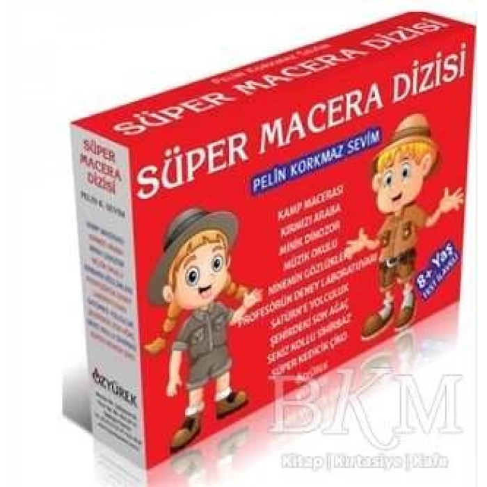 Süper Macera Dizisi 10 Kitap (8+Yaş)-Pelin Korkmaz Sevim-Özyürek Yayınları