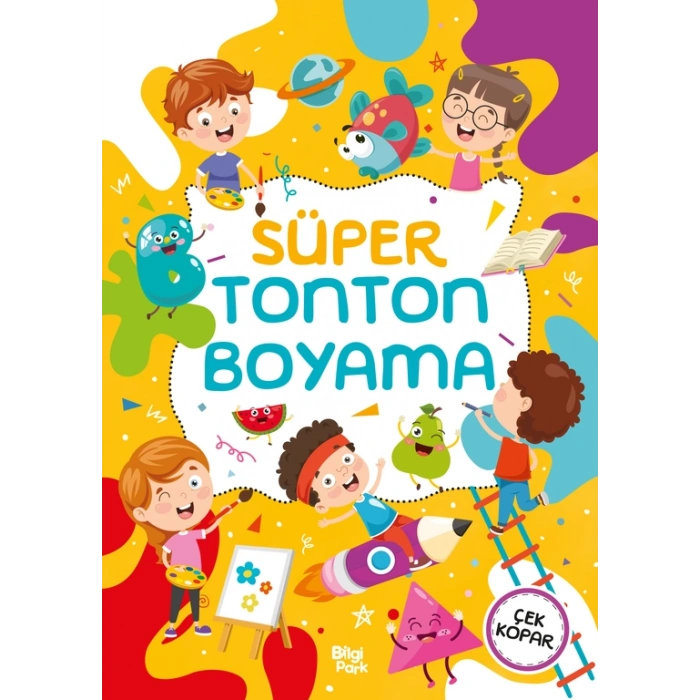 Süper Tonton Boyama Kitabı-Bilgi Park Yayınları