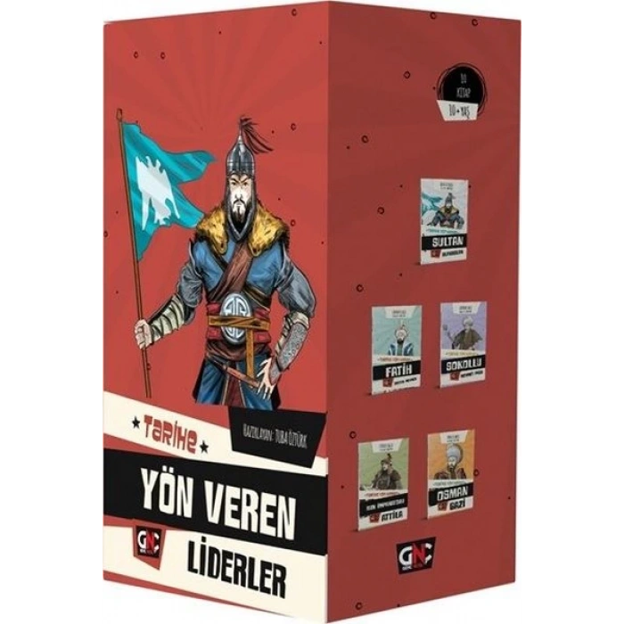 Tarihe Yön Veren Liderler Seti - 10 Kitap Takım- Tuba Öztürk - Nesil Yayınları
